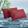 King Pillowcases, Cooling Viscose from Bamboo Pillow Covers by ParkdenyMattressProtector