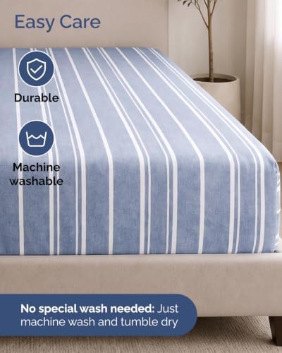 CGK Linens 2 Pack Extra Deep Twin Fitted Sheets - Image 6