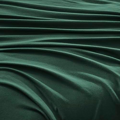 H HOUSEHOLD 100% Jersey Knit Cotton King Size Pillowcases Set of 2, Super Soft - Image 5