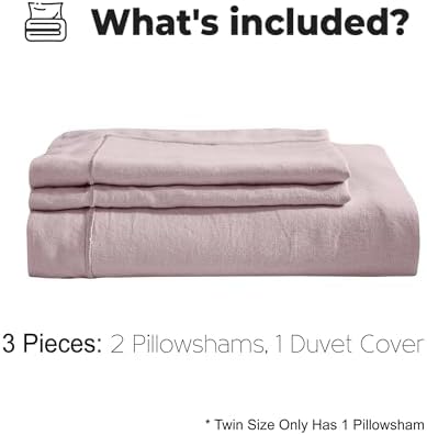 Simple&Opulence 100% French Linen Duvet Cover Set - Image 5