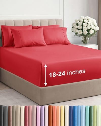 Extra Deep Cal King Sheet Set by CGKUnlimited