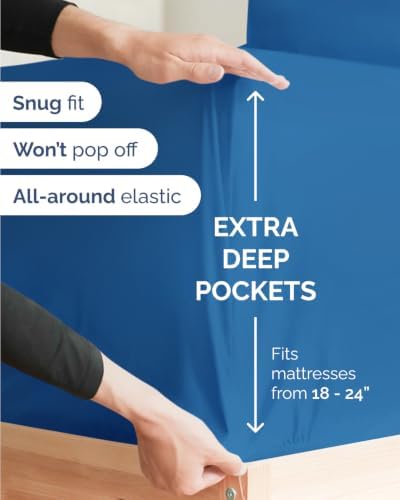 Extra Deep Flex Top Split Head King Sheet Set - Image 4