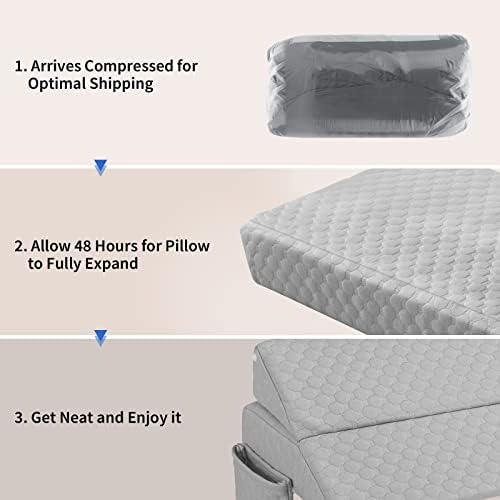 EUHAMS Twin Size Bed Wedge Pillow - Image 7
