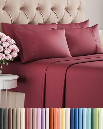 King 6 Piece Bed Sheet Set by CGKUnlimited