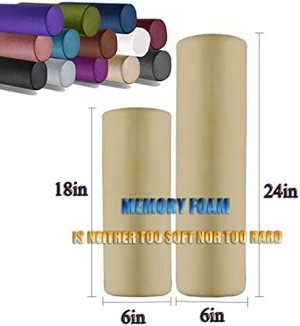 Tinbolunce Memory Foam Roll Pillow - Image 4