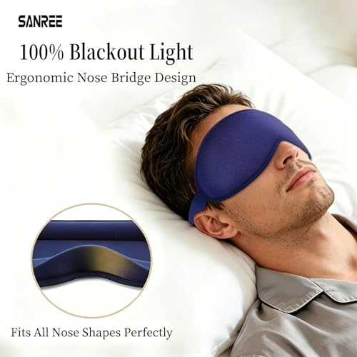 Sleep Mask for Side Sleeper Women Men - Image 2