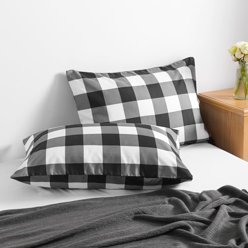 NTBAY Queen Buffalo Microfiber Pillowcases - Image 4