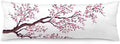 Cherry Blossom Body Pillow Cover Japanese Cherry Blossoms Flourishing, Sofa by YUDILINSA