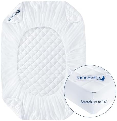 Cot Size Mattress Pad Waterproof Quilted - Image 5