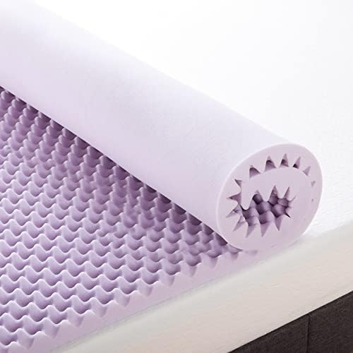 Best Price Mattress 1.5 Inch Egg Crate Memory Foam Mattress Topper - Image 5