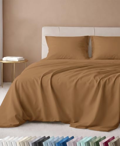California Design Den Luxury 600 Thread Count Cotton Bed Sheets King by CaliforniaDesignDen