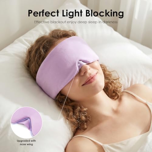 MORLIDEN Sleep Mask for Women Men, Light Blocking Eye Mask - Image 3