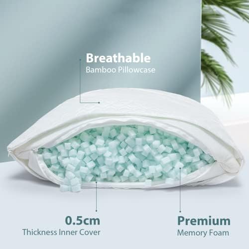 Rainmr Firm Memory Foam Body Pillow - Image 2