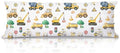 Construction 20x54 Body Pillow Cover, Construction Room Decor by Unknown