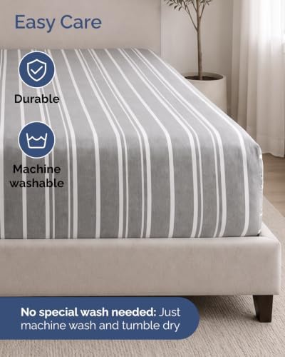 CGK Linens 2 Pack Extra Deep Twin Fitted Sheets - Image 6