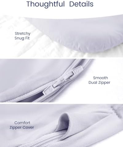 TotAha Soft Pregnancy Pillow Cover: Compatible - Image 6