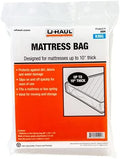 U-Haul Standard King Mattress Bag – Moving & Storage Cover by U-Haul