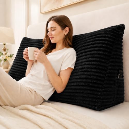 Headboard Pillow Queen, Headboard Wedge Pillow by Zonamat