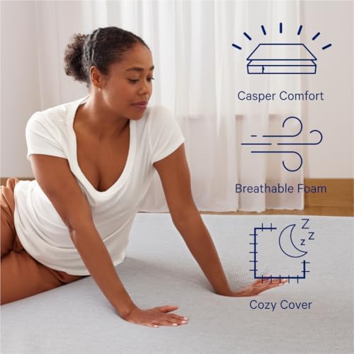 Casper Sleep Essential 2" Queen Size Memory Foam Mattress Topper - Image 4
