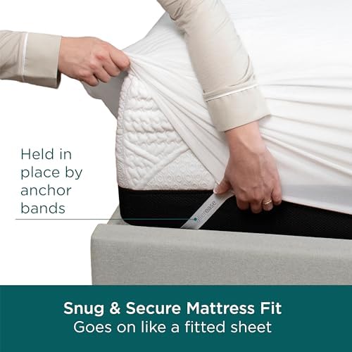 AllerEase CleanBoost Waterproof Fitted Mattress Protector - Image 6