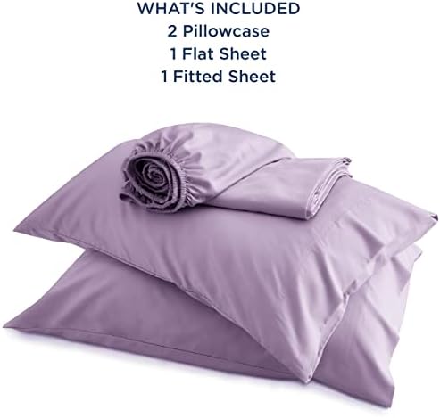 Bedsure PureWoven Rayon Derived from Bamboo, California King Sheet Sets - Image 5