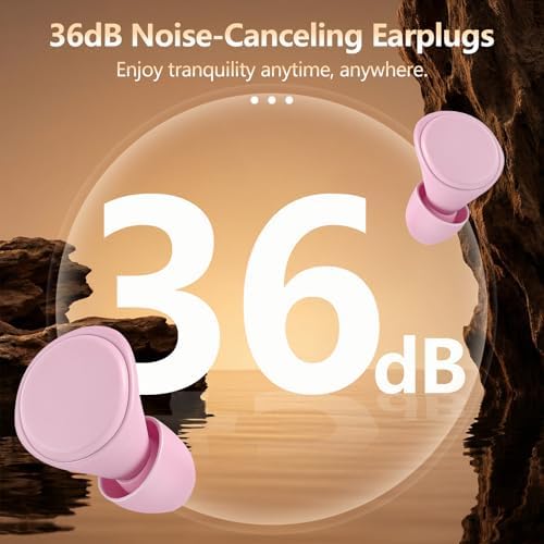 Ear Plugs for Sleeping, 36dB Noise Canceling, Concerts Ear Plugs for Noise - Image 2