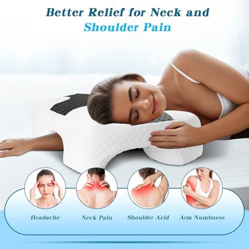 Side Sleeper Pillow with Arm Hole - Image 5