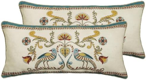 patdrea French Vintage Linen Throw Pillow Cover by patdrea
