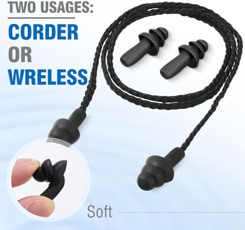 Tondiamo 200 Pairs Ear Plug Bulk - Image 3