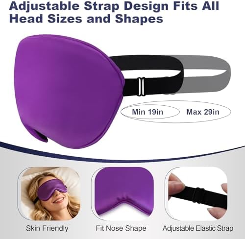 8P Silk Sleep Mask, 8-Color Eye Mask - Image 2