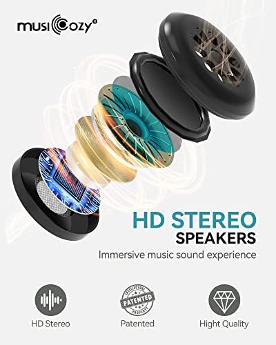 MUSICOZY 3D Sleep Headphones Bluetooth 5.4 Sleep Mask - Image 5
