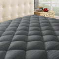 Taupiri Queen Quilted Mattress Pad Cover by Taupiri