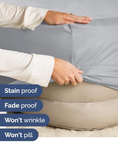 CGK Linens 2 Pack Extra Deep Twin Fitted Sheets - Image 5
