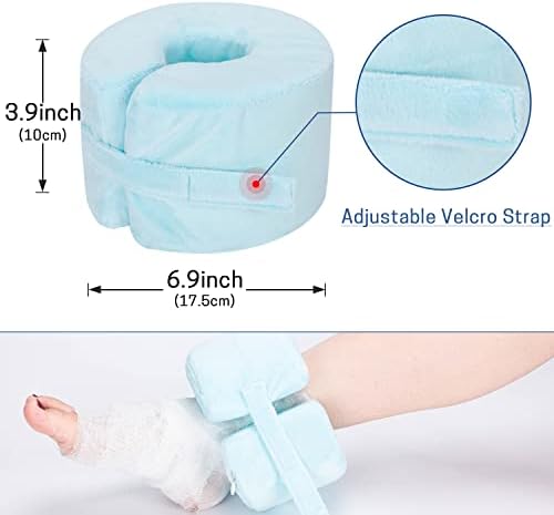 Foot Elevation Pillow Ankle Heel Protector Wedge Foot Support Cushion - Image 2