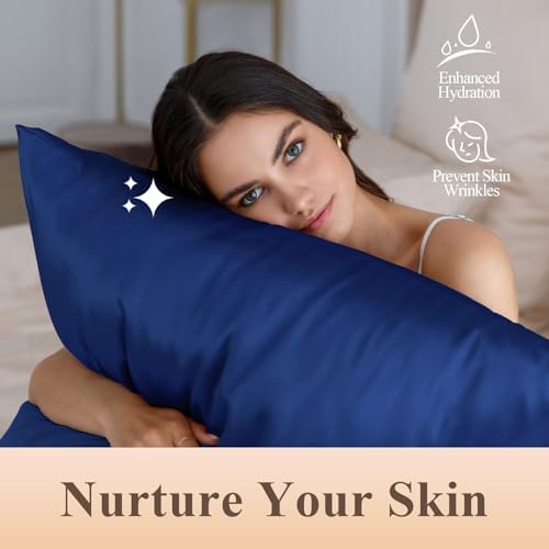 Silk Like Satin Pillowcase Standard Size, 2 Pack, 20x26 Inches - Image 4