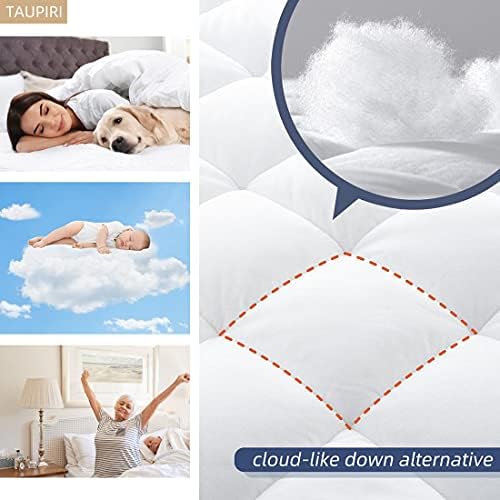 Taupiri Twin Quilted Mattress Pad Cover - Image 3