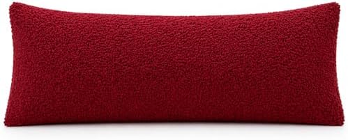 REAFORT Sherpa Body Pillow Cover 21"x54", Zipper Closure - Image 4