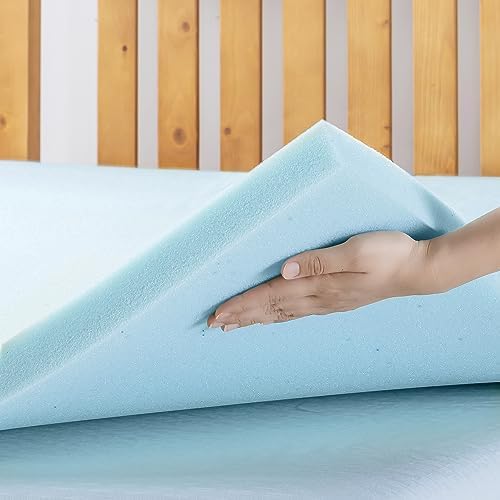 Best Price Mattress 1.5 Inch Ventilated Memory Foam Mattress Topper, Cooling - Image 4