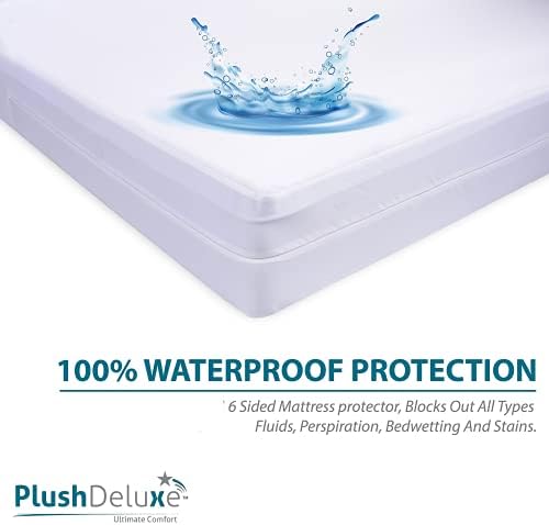 PlushDeluxe Queen Size Premium Mattress Encasement - Image 6