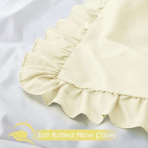 Ruffled Pillow Cases, Queen 20"x30" - Image 4