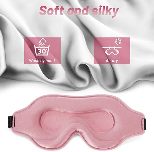 Sleep Mask for Men and Women, Lash Extensions 3D Eye Mask - Image 6