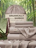 Bedsure PureWoven 100% Viscose Derived from Bamboo, King Size Sheets Set by BEDSURE