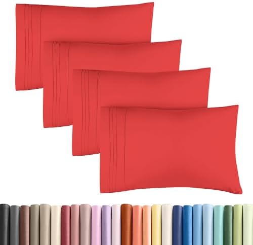 King Standard Pillow Cases Set of 4 by CGKUnlimited