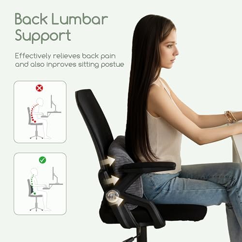 HIGOGOGO Lumbar Support Pillow for Recliner Chair/Accent Chair/Couch, Memory - Image 6
