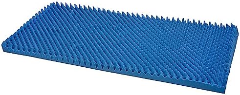 DMI Foam Mattress Topper, Egg Crate Foam Pad, Mattress Pad and Bed Topper - Image 4