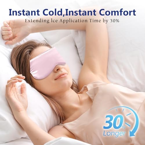 Cooling Eye Mask for Sleeping Migraine Headache Relief Mask Gel Cold Compress - Image 5