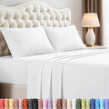 California King Sheet Set, 4 Pieces, Hotel Luxury Bed Sheet 16" Deep by UTOPIABEDDING