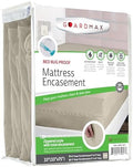 Guardmax Cot Mattress Protector Zippered, Bed Bug Mattress Cover by Guardmax