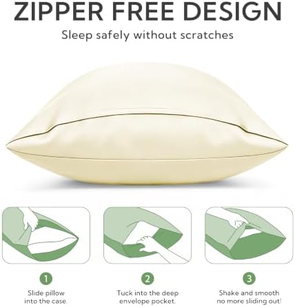 MR&HM Body Pillow Pillowcase 1pc, Cooling & Breathable - Image 5