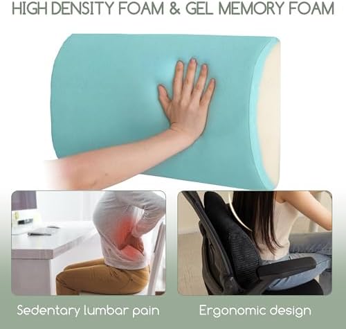 Lumbar Support Pillow for Recliner Chair/Accent Chair/Couch, Extra Large Memory - Image 3